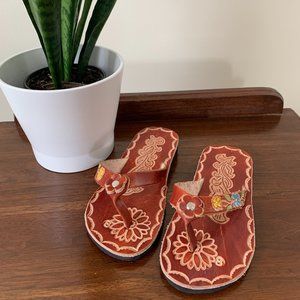 Girls Traditional mexican sandals